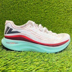 VJ Lightspeed Womens Size 7 White Blue Red Black Athletic Running Shoes Sneakers